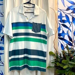 NWOT Men’s Nike Golf Tour Performance Dri-Fit 100% Polyester Golf Polo Size L